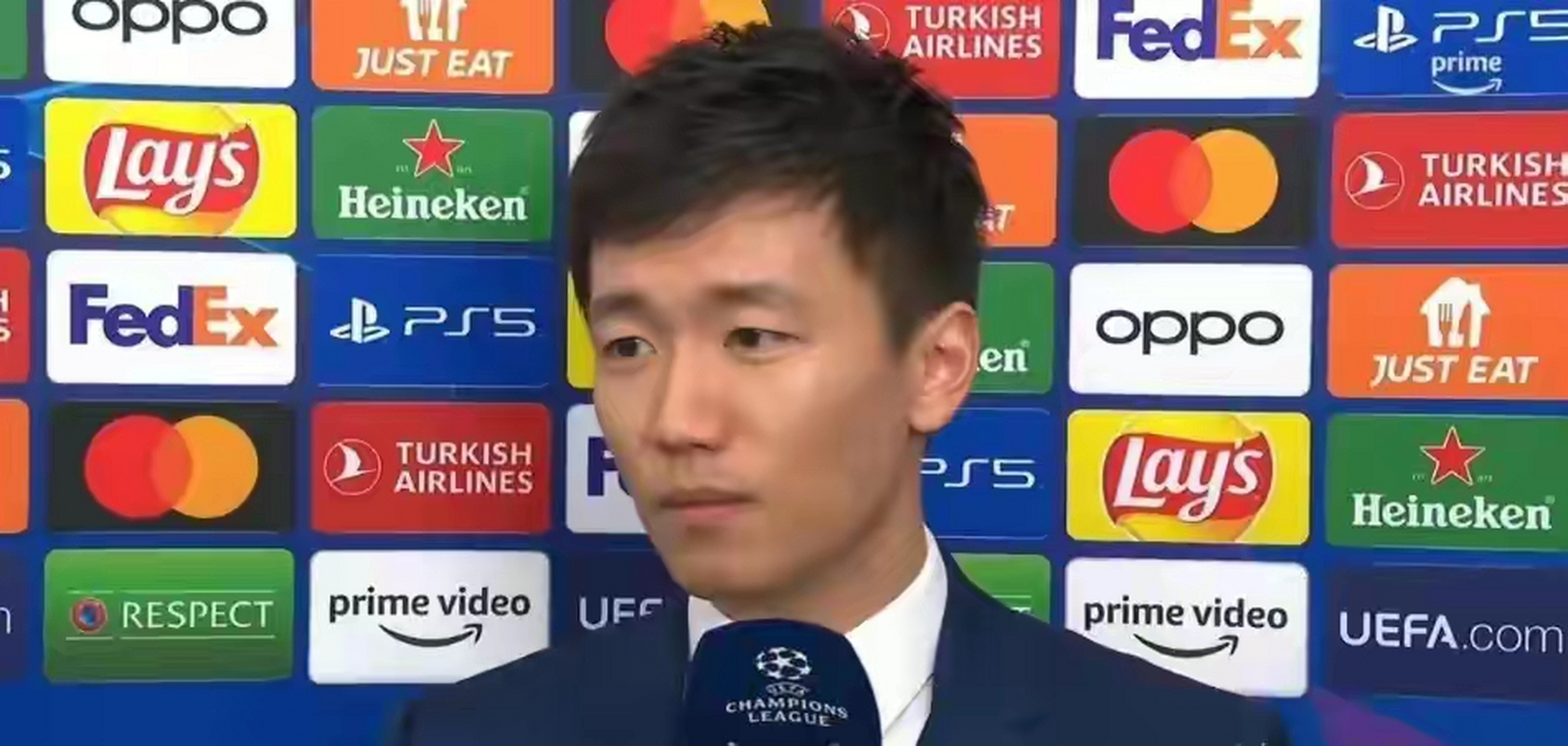 张康阳,作为国际米兰足球俱乐部的老板,近日向球队发放了500万欧元的