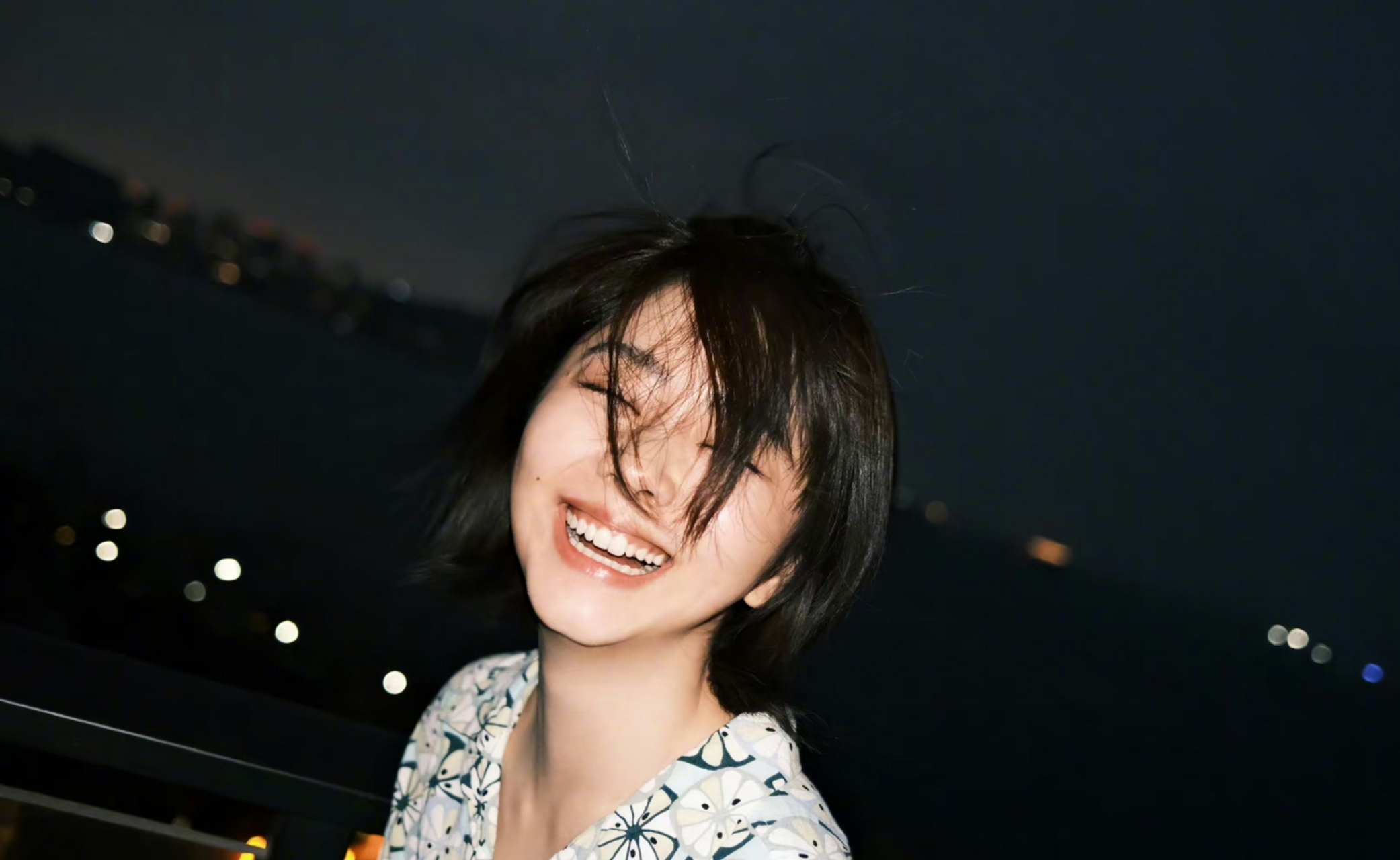 还是喜欢谭松韵那甜美的笑容!#谭松韵