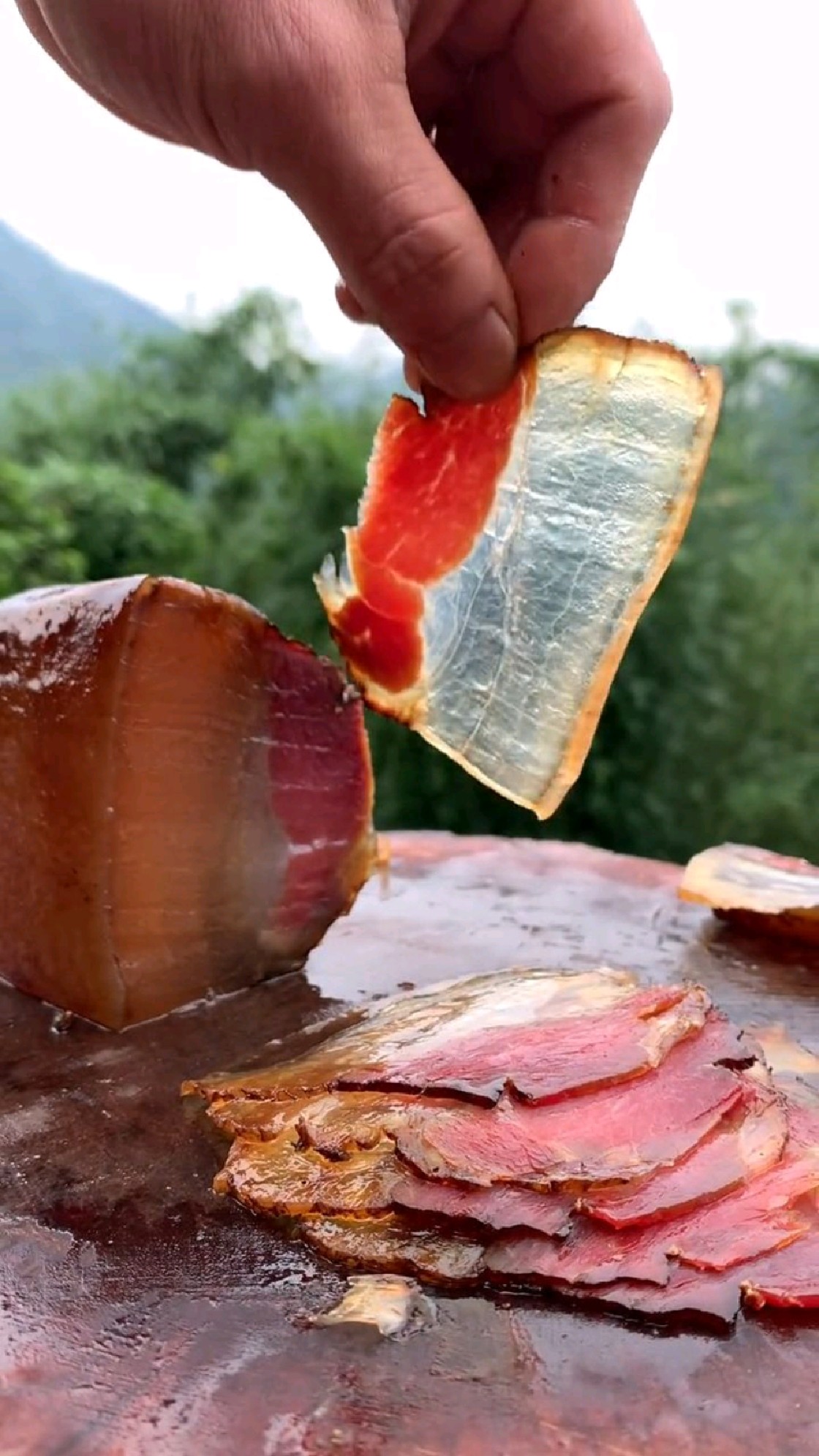 水晶般的腊肉有人喜欢嘛