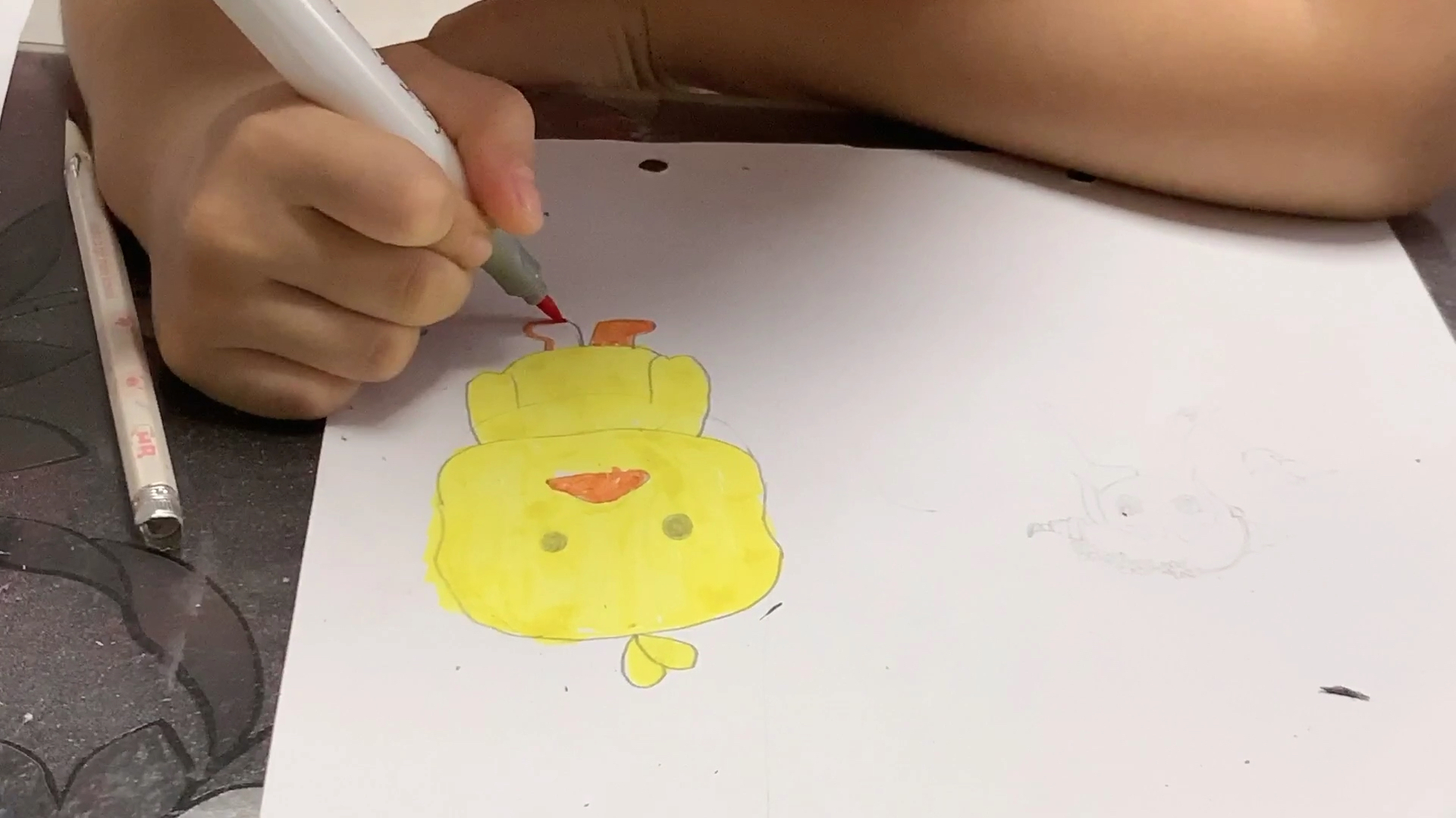 简单又可爱的小黄鸭 一起来试试吧