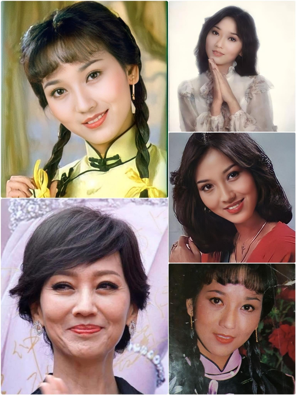 赵雅芝颜值变迁史