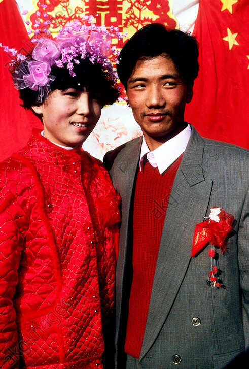 老照片:1995年左右,山西婚礼