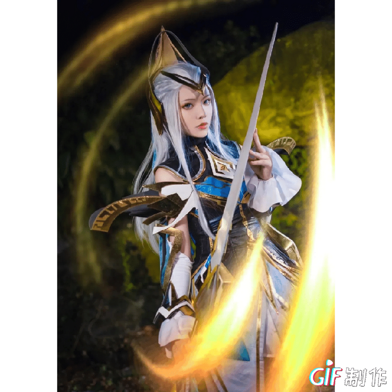 【王者荣耀cos露娜——启示之音】 在信仰诸神的时代,"命运"作为至高