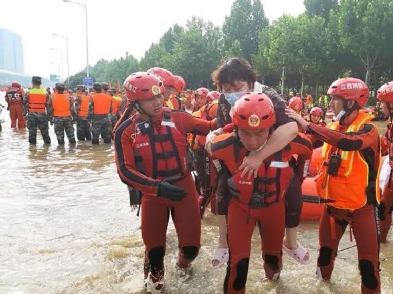 静竹诗社河南抗洪救灾诗词七律集锦