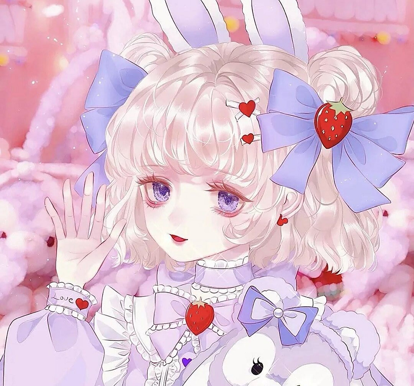 最火动漫头像# secret love is a silent pantomime,it will be a