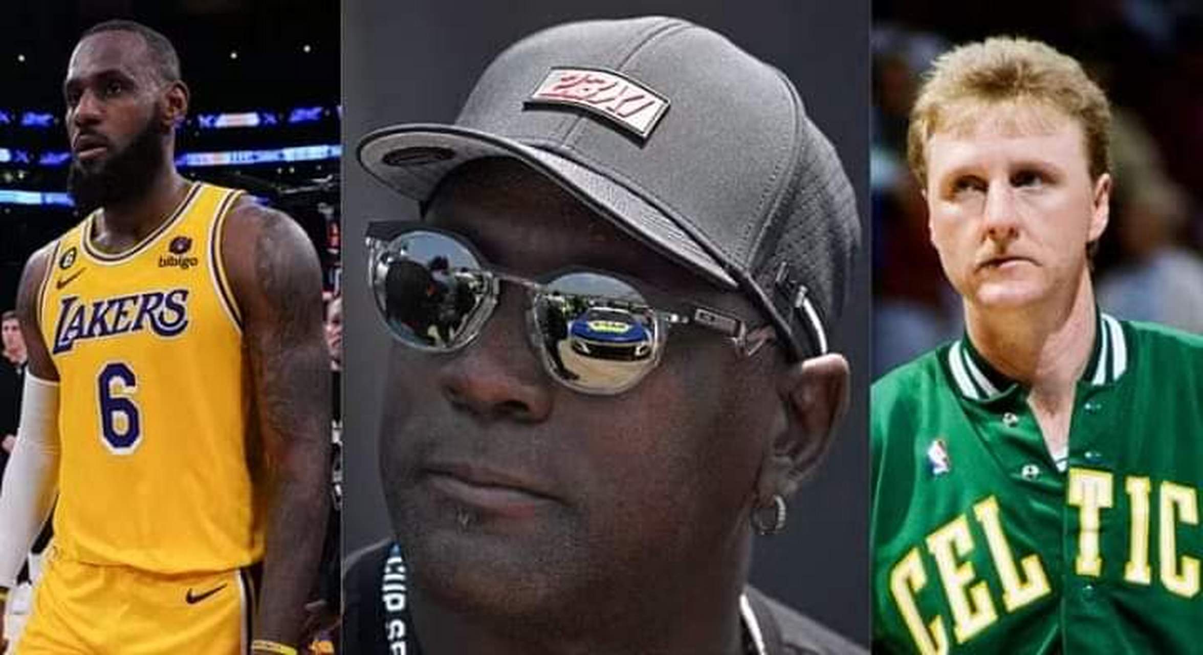 在8年里输给拉里·伯德23次后,迈克尔·乔丹曾声称勒布朗·詹姆斯并不