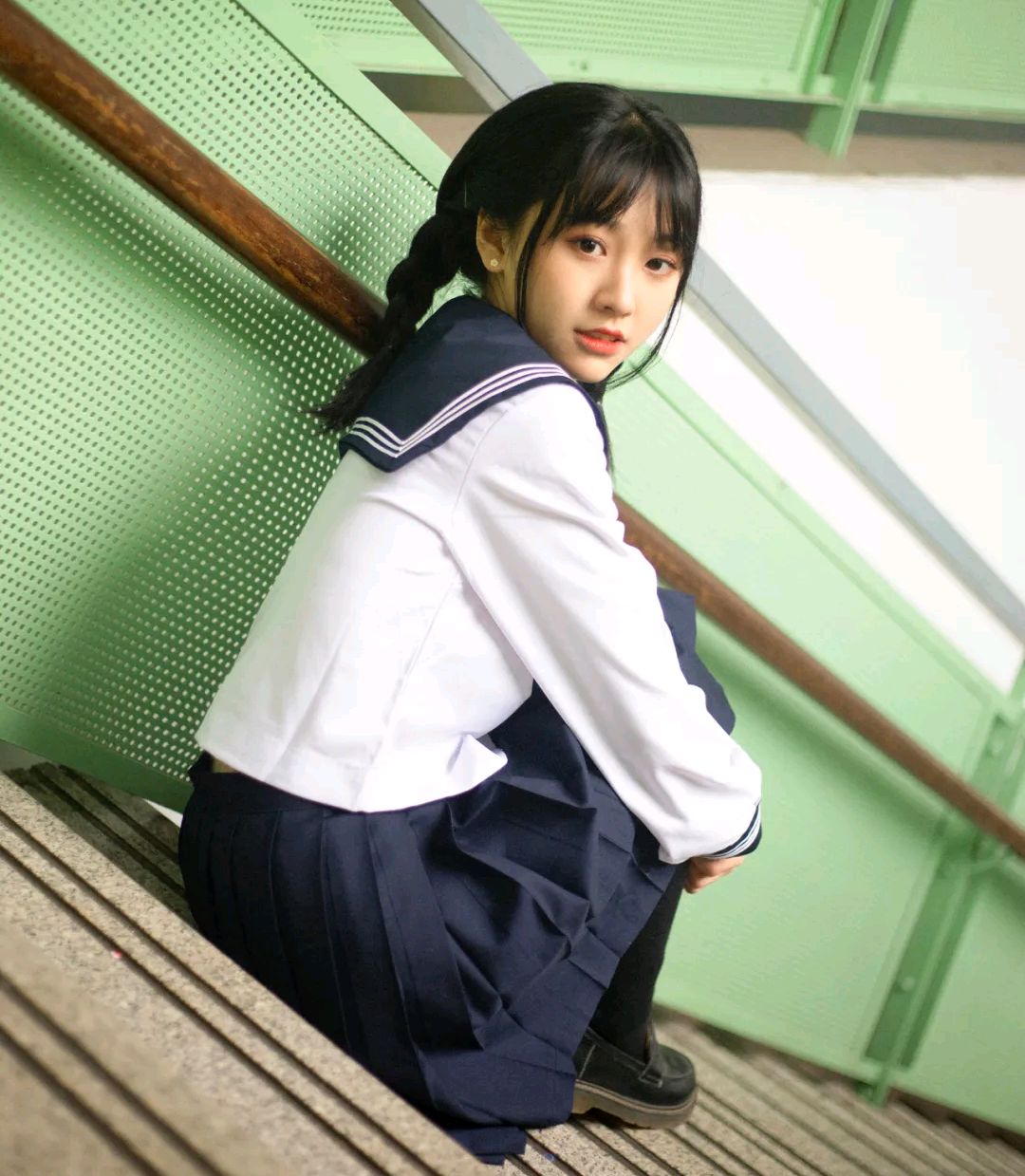 漂亮小姐姐的青春靓丽学生风!