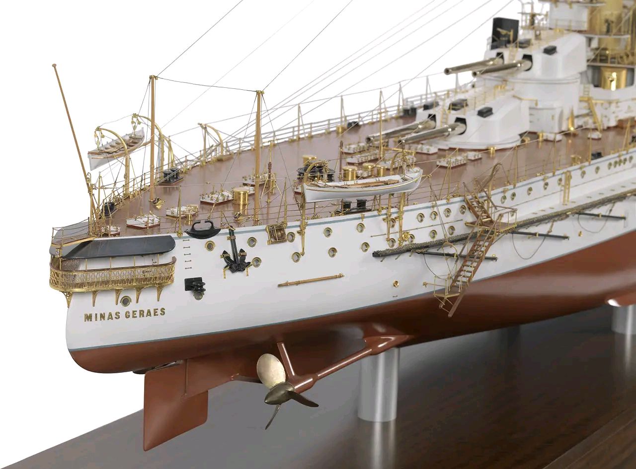 舰船欣赏:巴西海军 米纳斯吉拉斯级战列舰