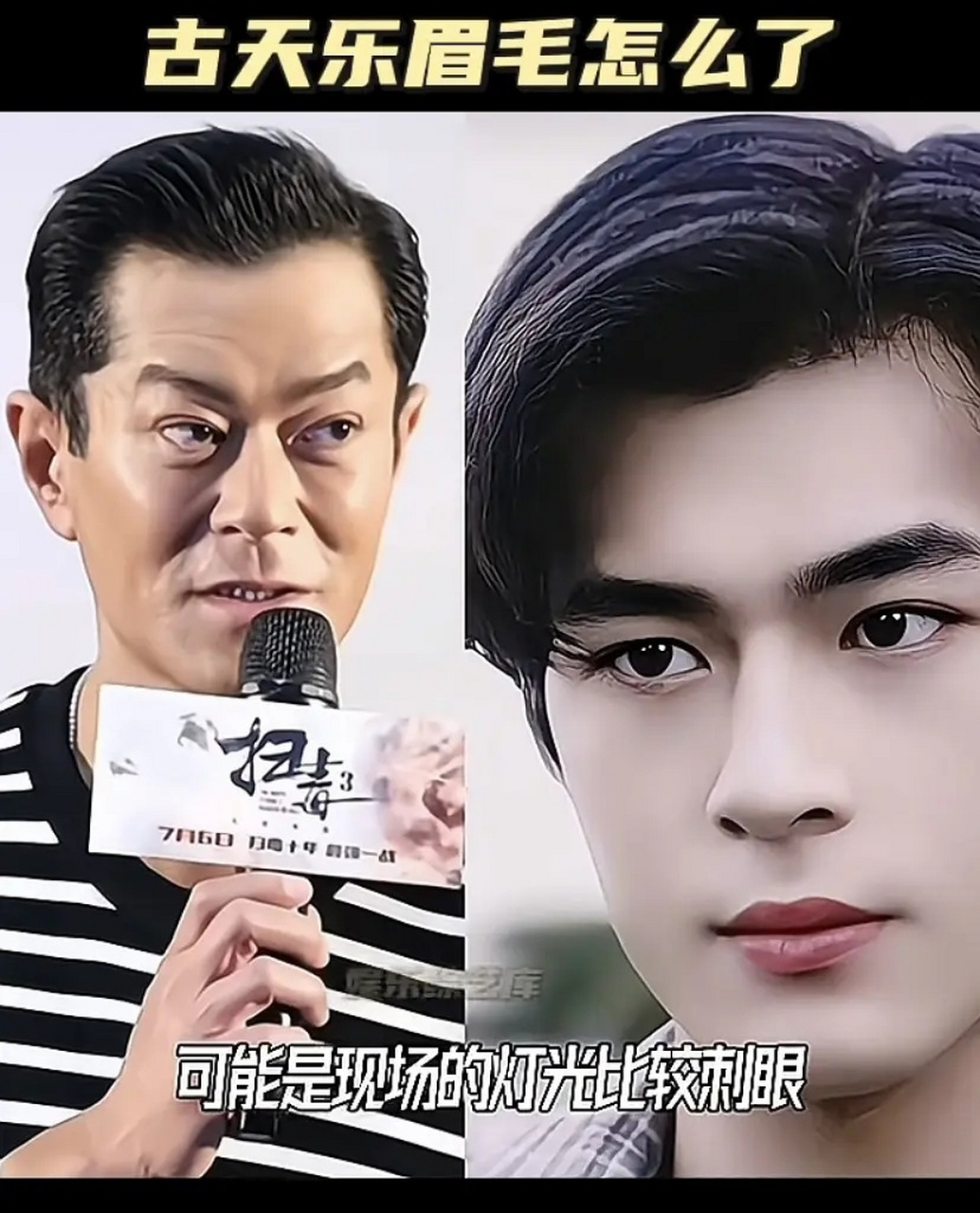不过感觉这几年古天乐的面相越来越"小气", 不仅仅是年纪大不如以前