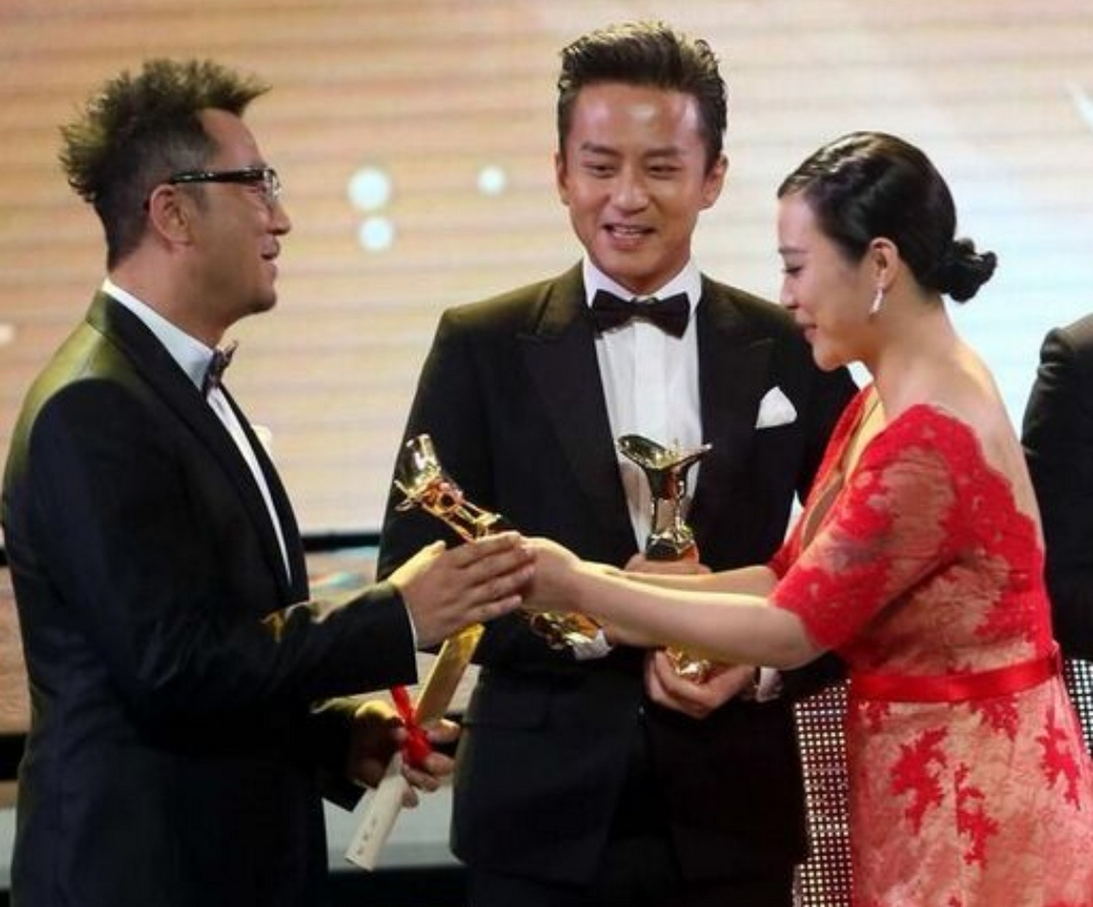 郝蕾和邓超同框,俩人把避嫌演的淋漓尽致