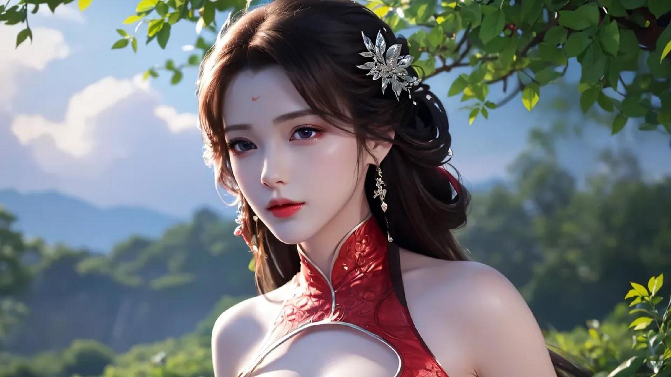 火灵儿ai绘画壁纸 019