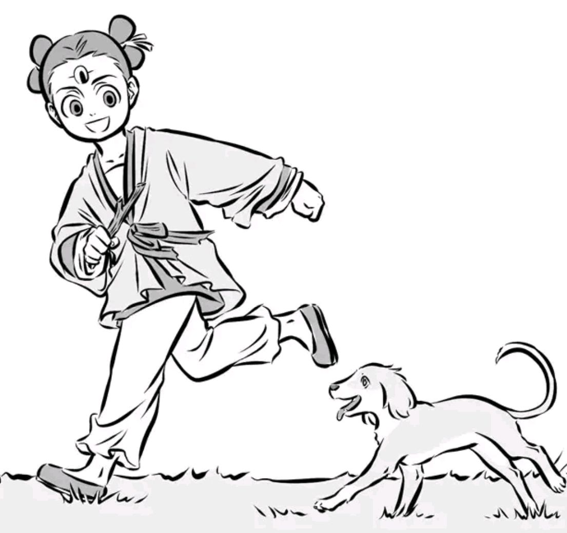 非人哉漫画圆了我的梦杨戬和哮天犬还有这段奇缘结尾彩蛋