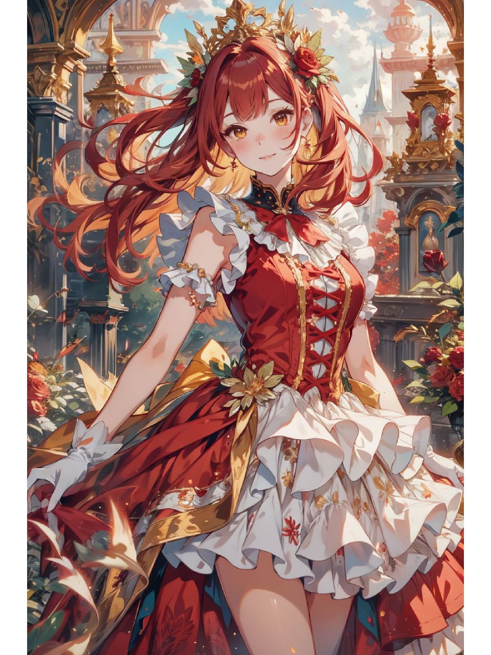 红发的蔷薇公主