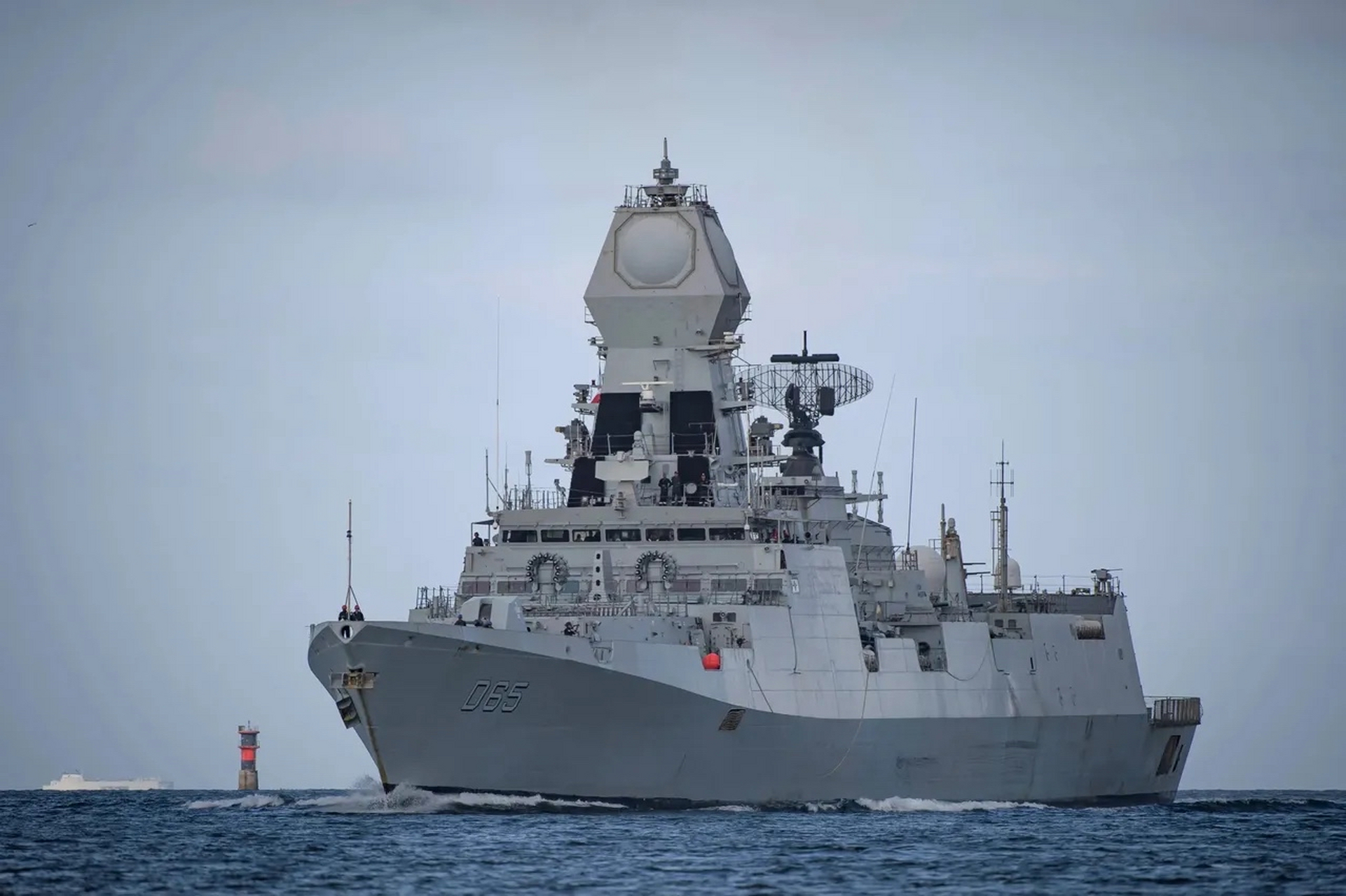 印度9499海军d65金奈号 加尔各答级驱逐舰