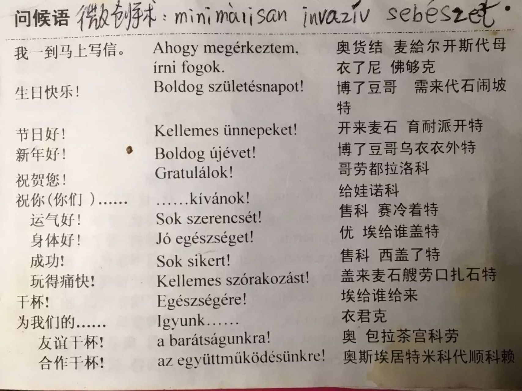 匈牙利的官方语言是匈牙利语,属乌拉尔语系芬兰