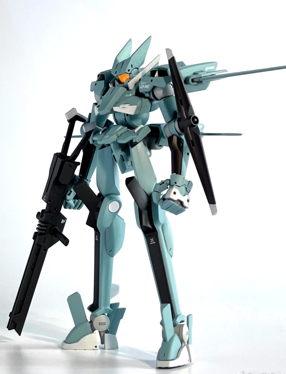 模型欣赏:机动战士高达00 hg超限旗帜式 by u-ta 676767.