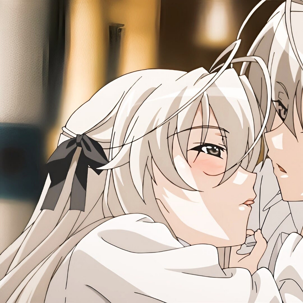 苍穹的尽头有着一段不被世人认可的爱情#春日野穹# #动漫女生头像