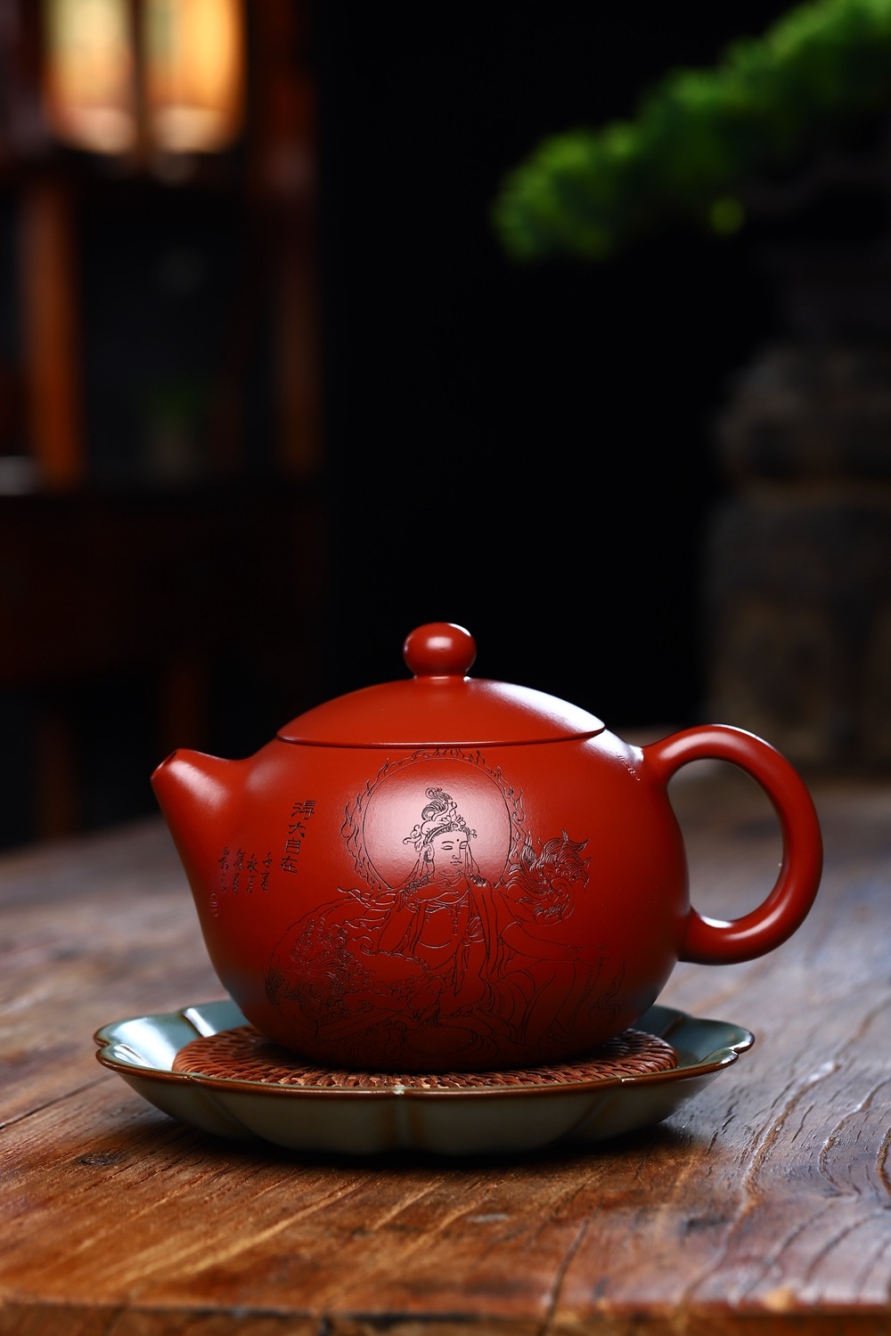 宜兴紫砂壶何其仙全手工西施