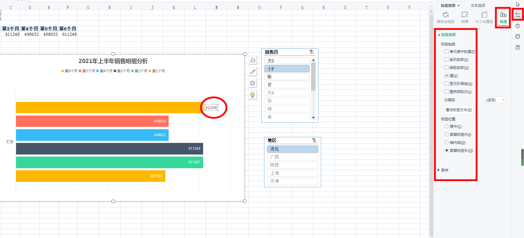wps办公小技巧之如何利用数据透视图来实现动态图表