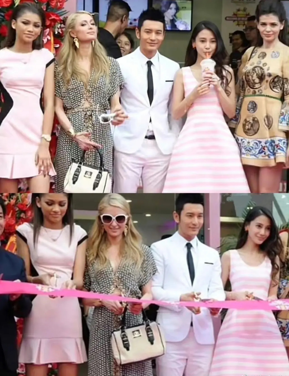 2014年,黄晓明奶茶店开业,他和angelababy二人的星光就足够吸引关注了