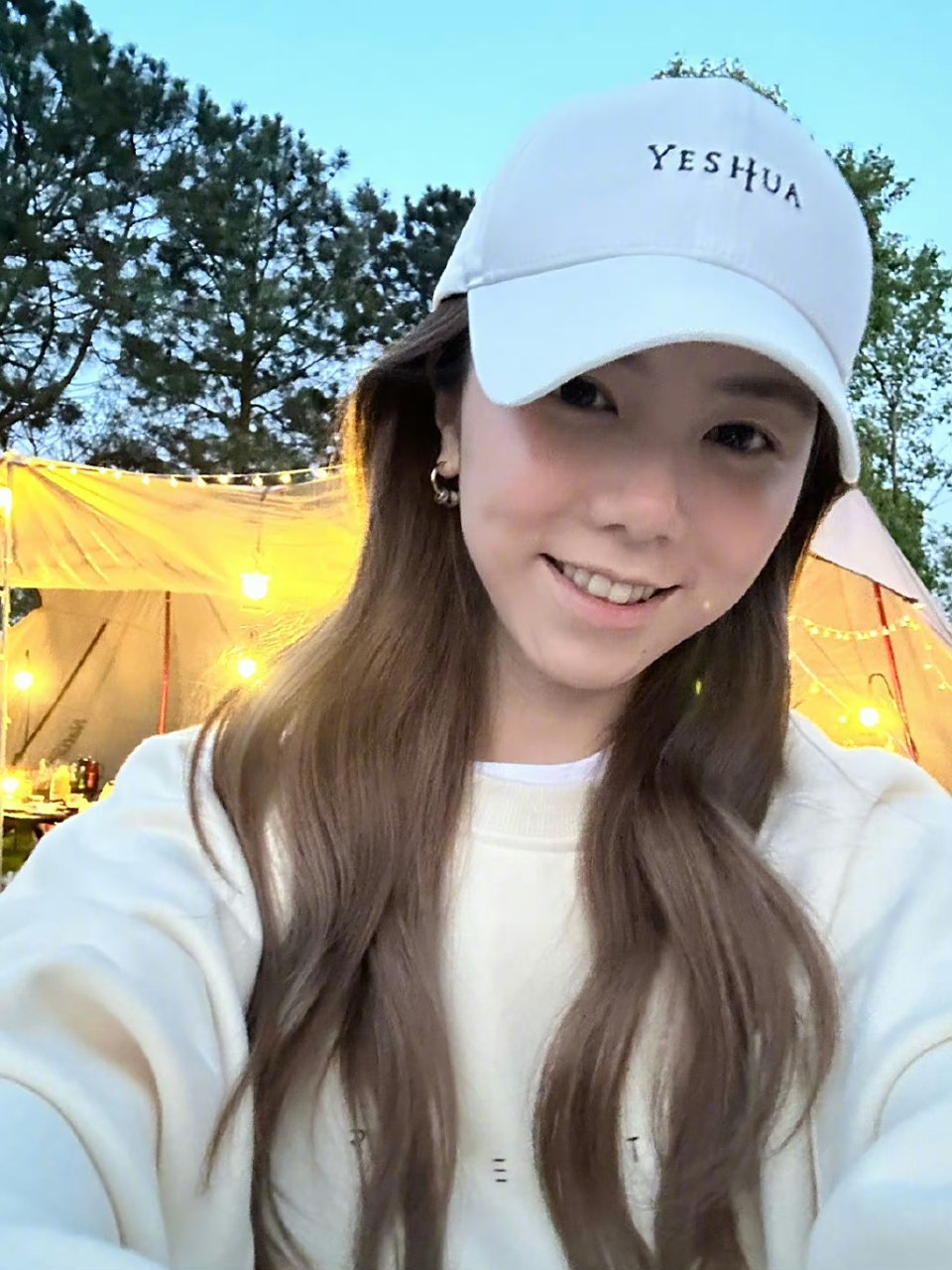 邓紫棋素颜自拍超级美啊