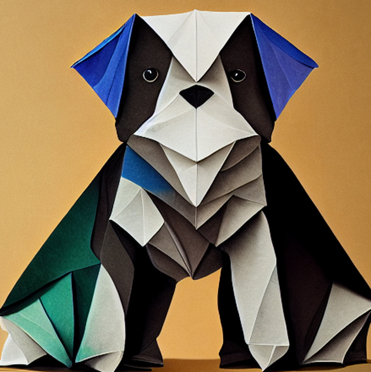 十二生肖折纸艺术之后六个 马98,羊91,猴92,鸡93,狗98,猪