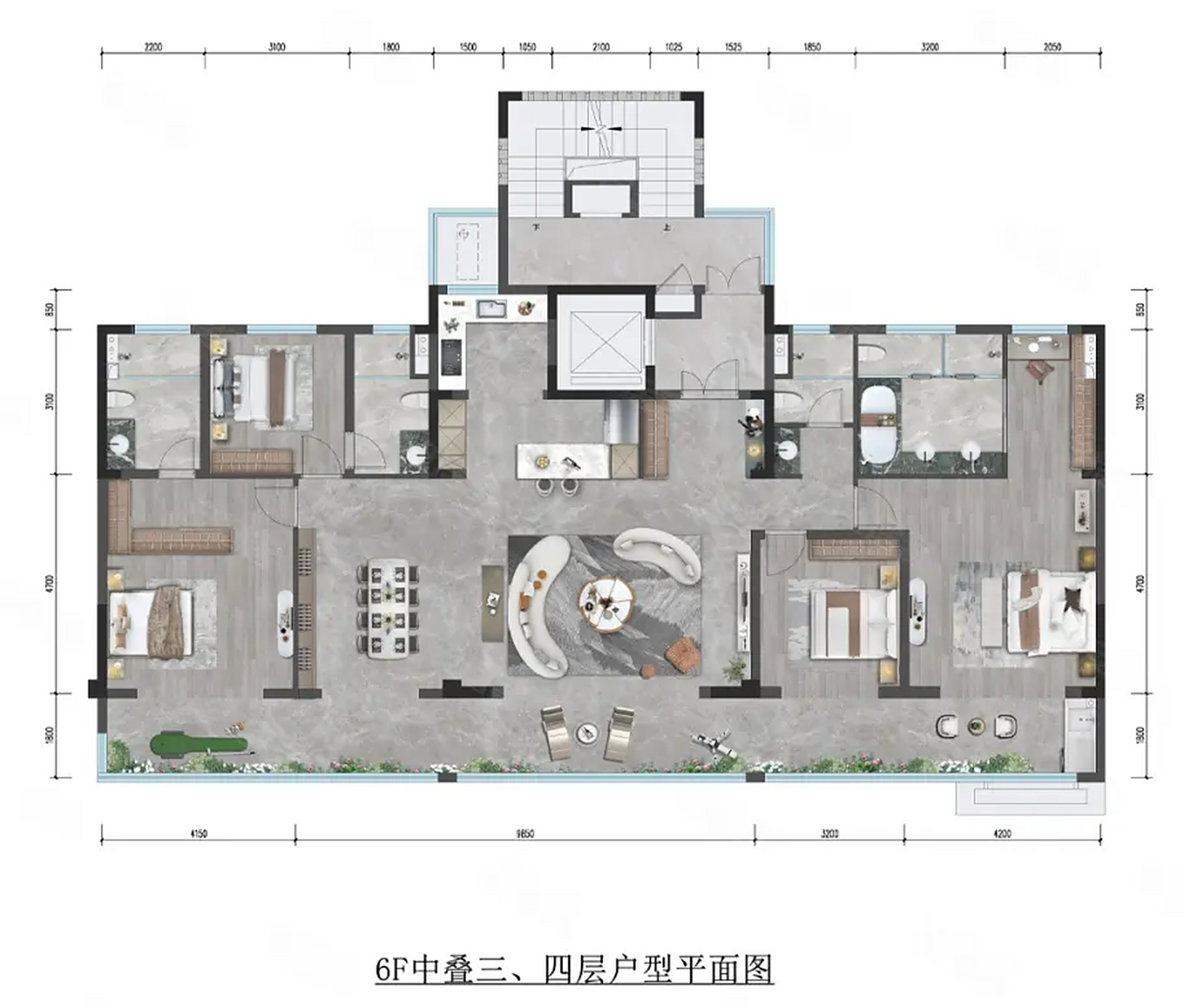 难道这就是年度最厉害的洋房大平层户型吗?