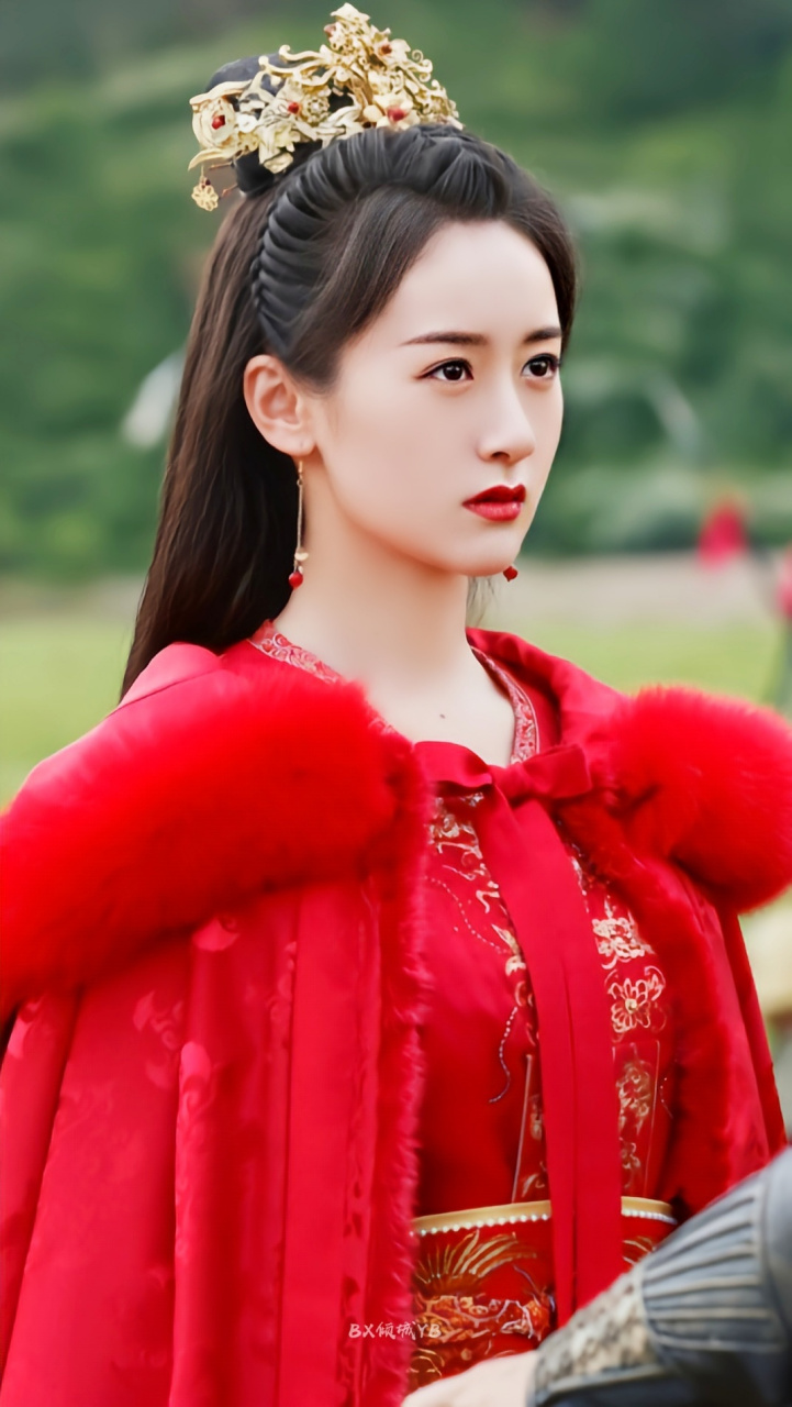 袁冰妍古装壁纸第二弹 红衣新娘,靓![心][心][心]