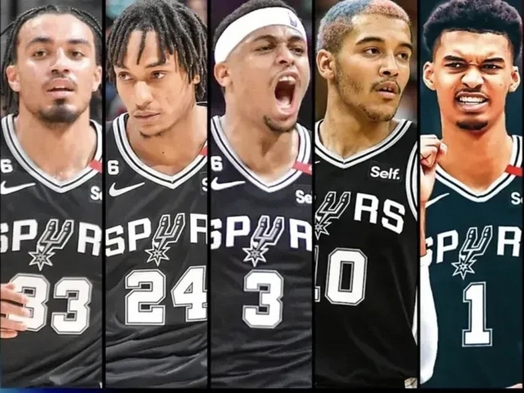 马刺新赛季首发五虎超强阵容能进季后赛 马刺选秀夜用状元签选中文班