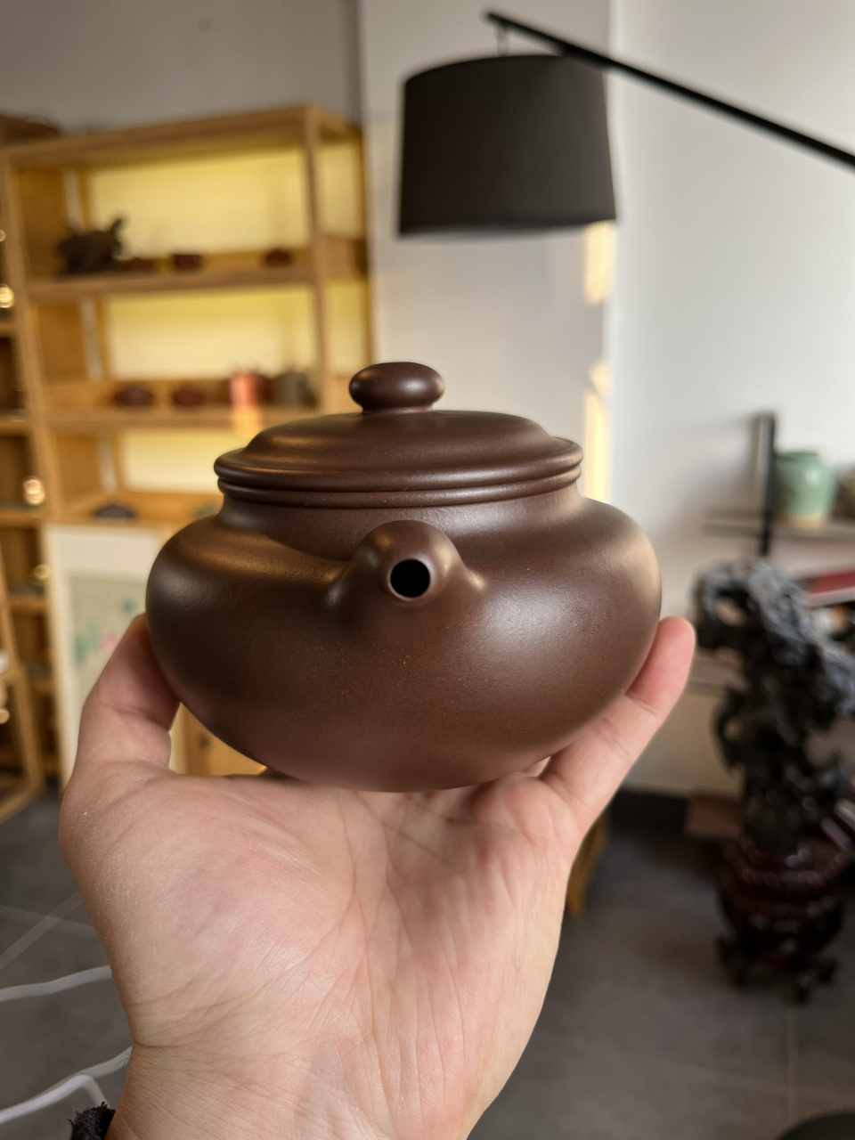 张一成作品 此壶为传统经典大亨仿古式