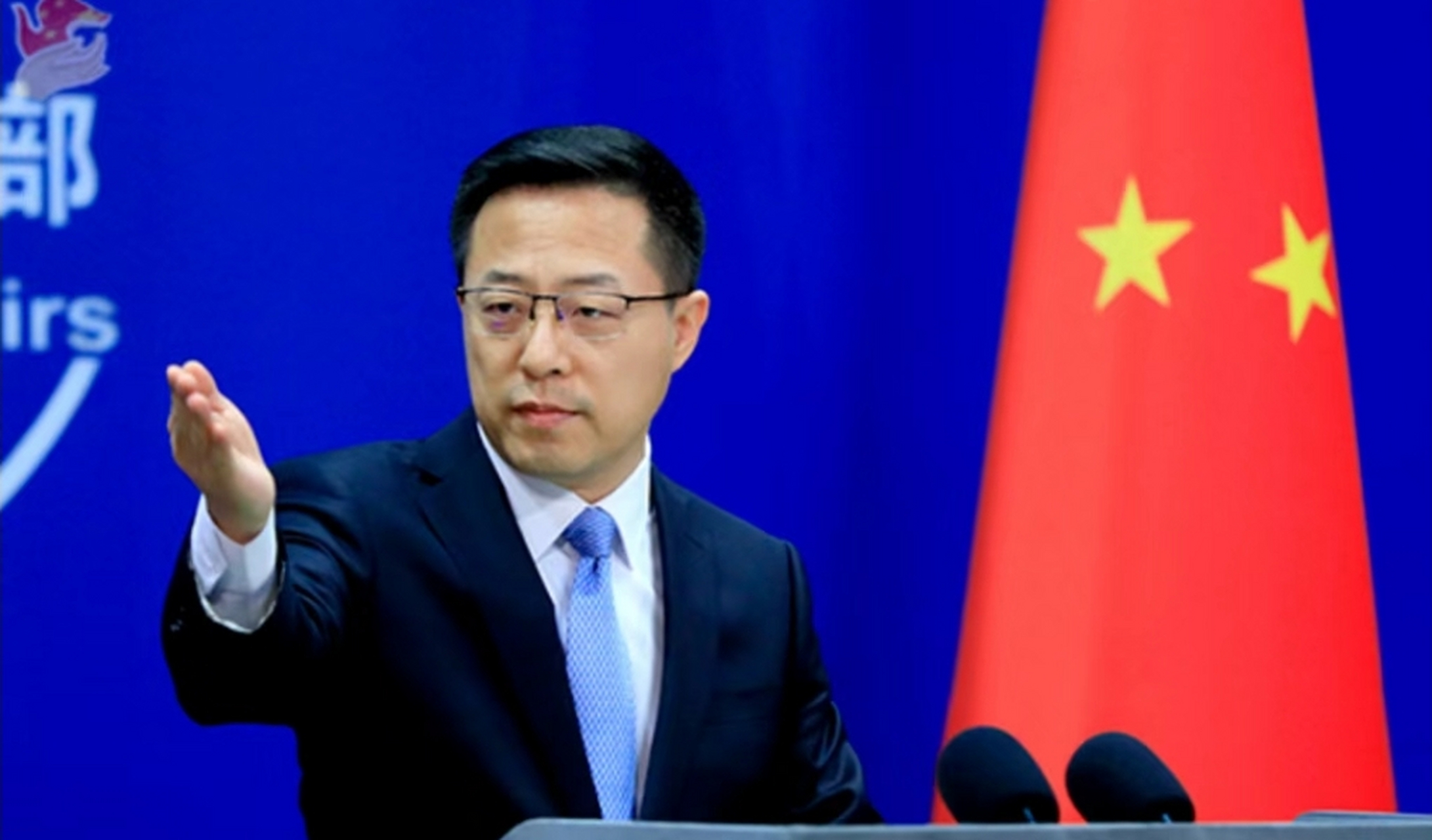 外交部发言人赵立坚履新