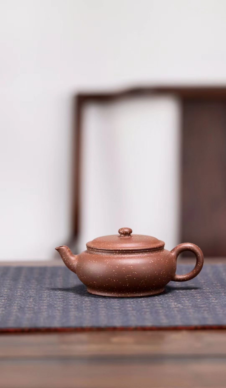 【鼓墩】周旋 师从朱勤勇老师#宜兴紫砂壶# #全手工