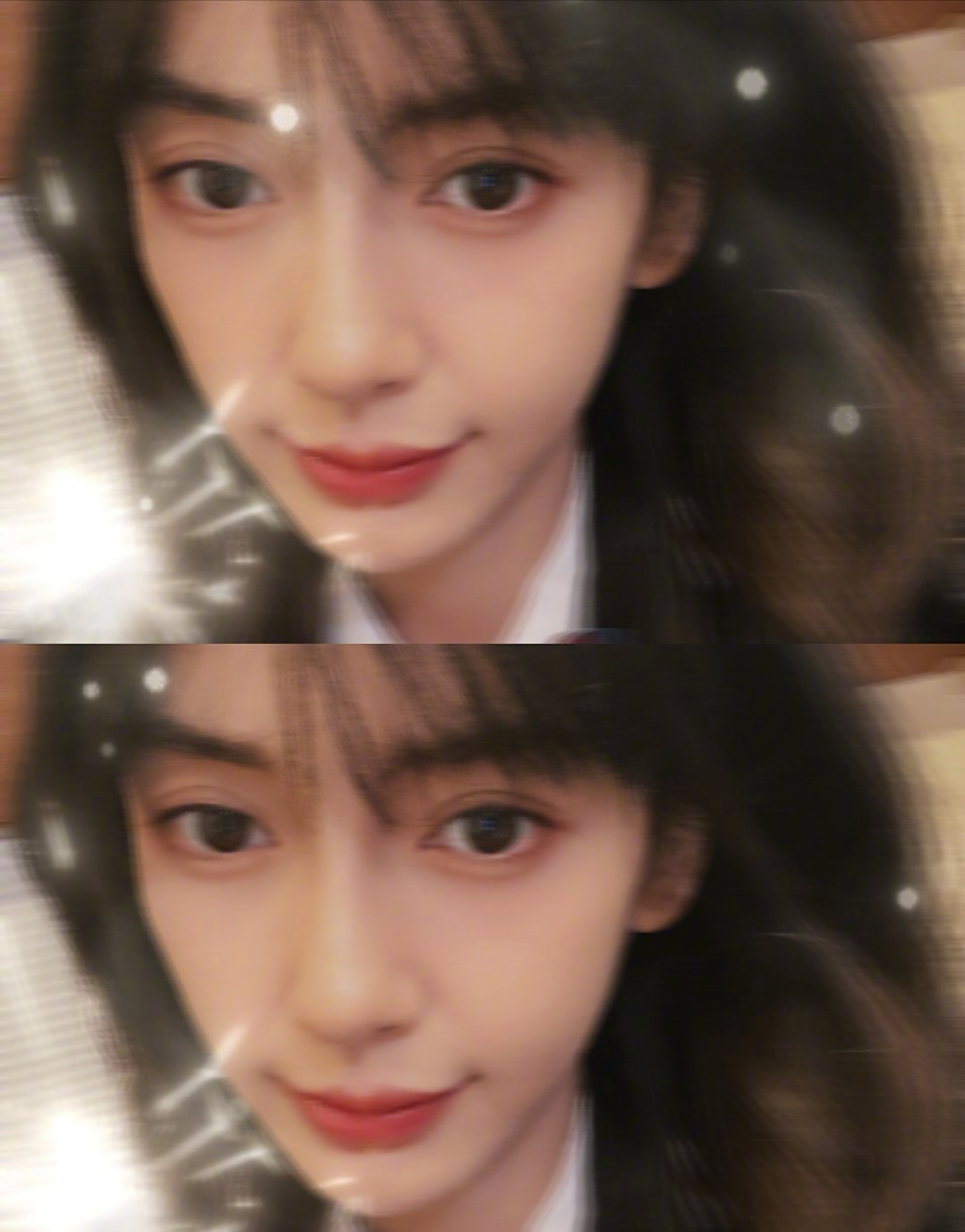 杨颖的自拍让我想到了早年的非主流时期