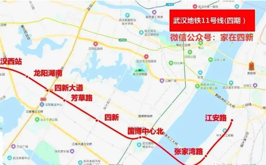 武汉11号地铁线线路图图片