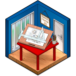 Sweet Home 3D v6.2 免费开源的家装辅助设计系统