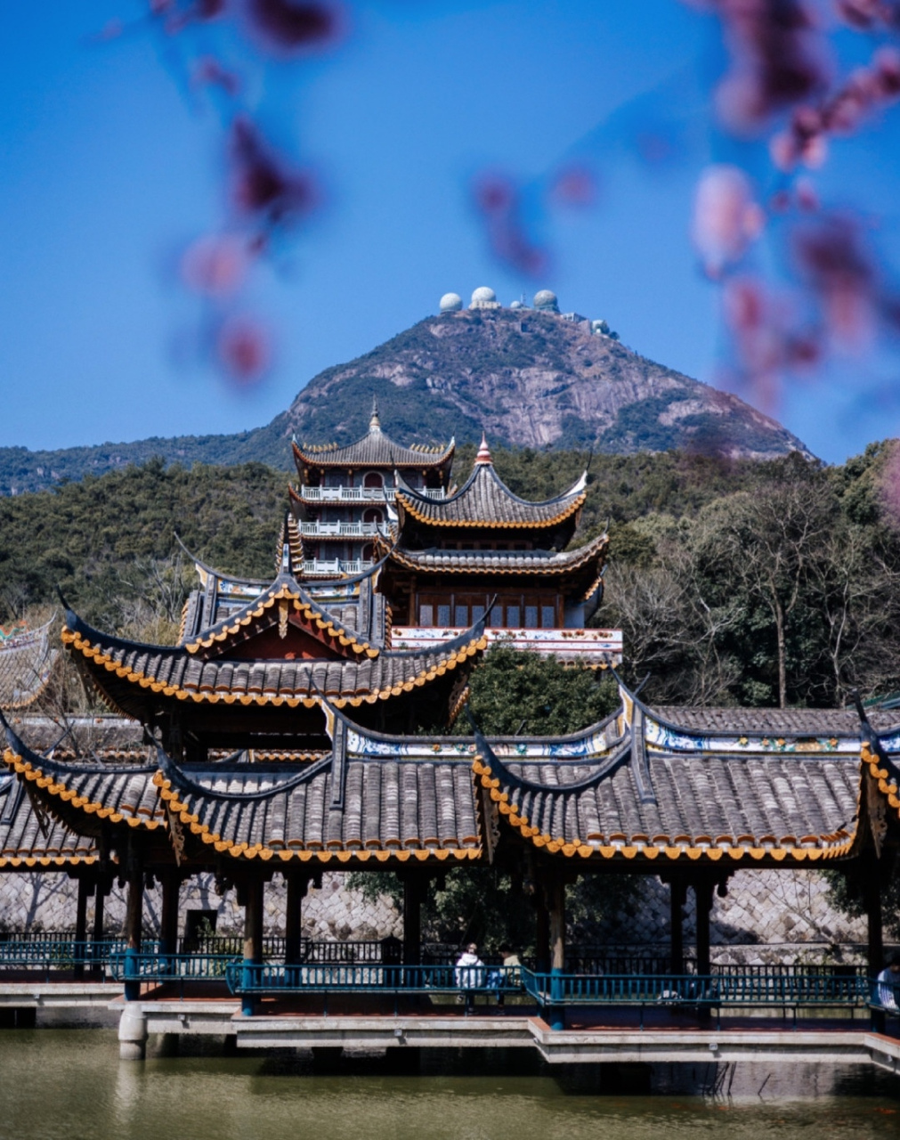 福州鼓山风景图片