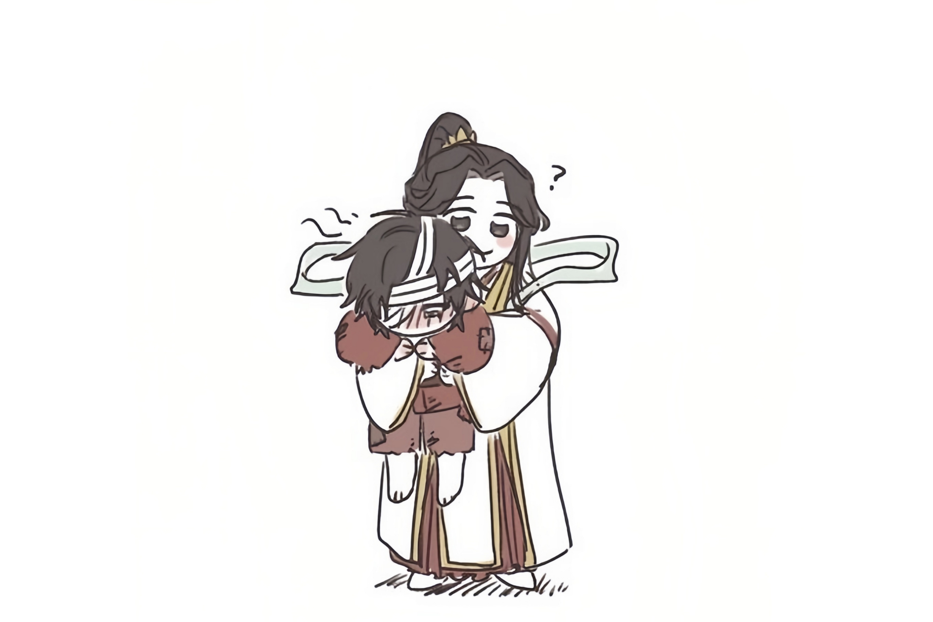 超级害羞的红红儿,怕弄脏殿下衣服的红红儿,太戳我了[泪奔]#天官赐福