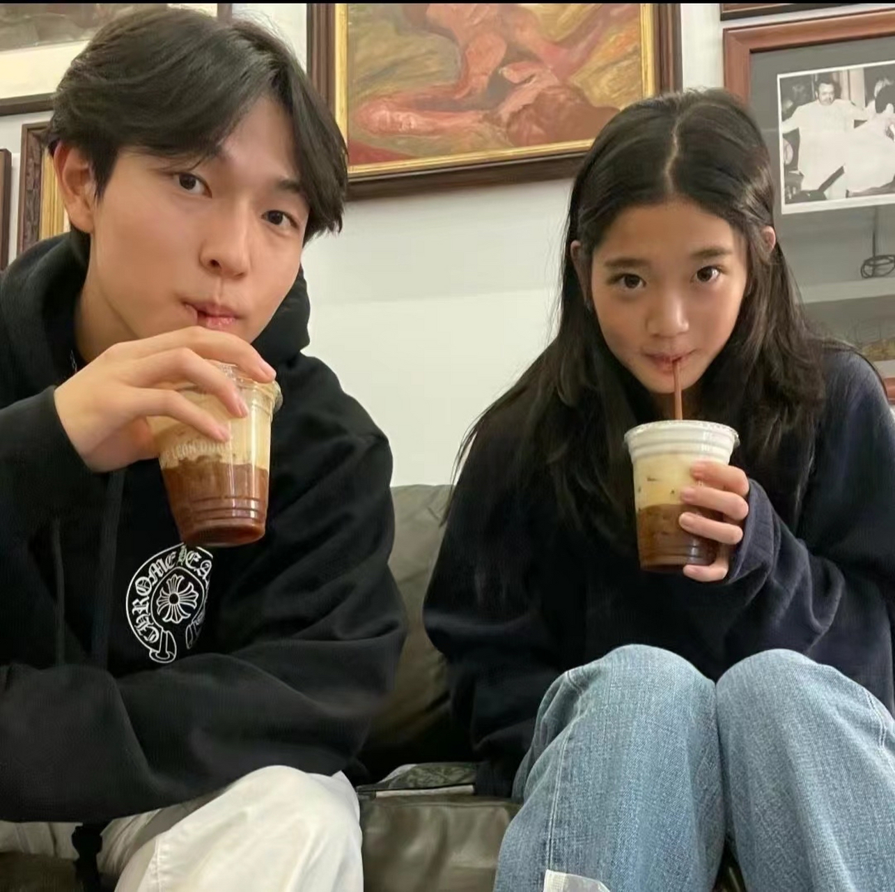 三星小公主李元珠和男友分手了!