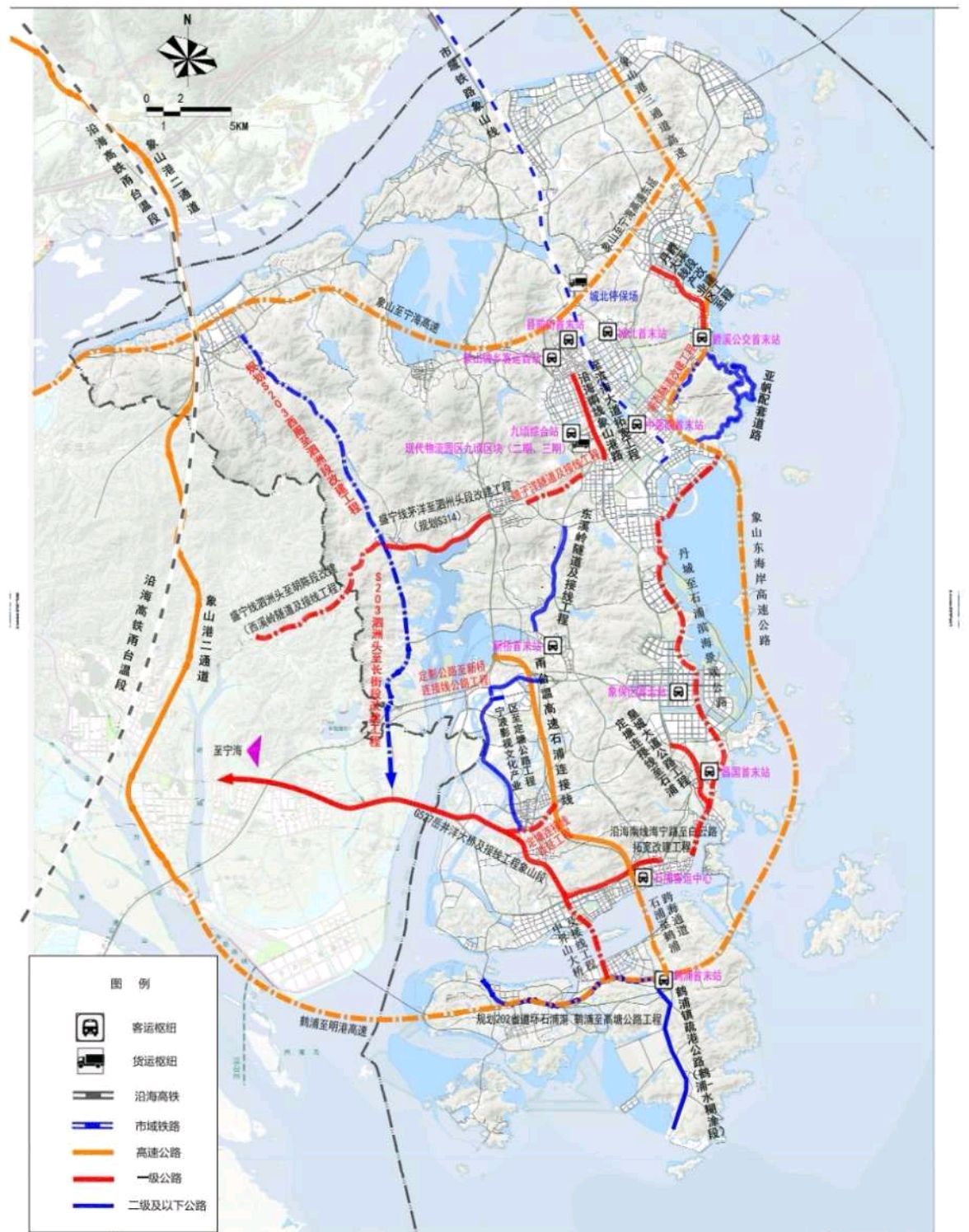 象山二桥规划线路图片图片