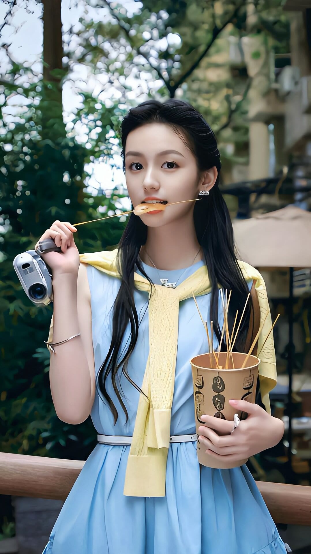 清纯甜美,气质明星周也高清写真集