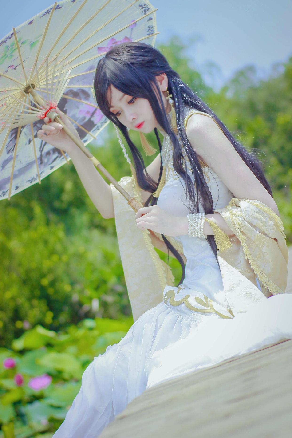 「奇迹暖暖」cos:上海烟云梦搭配美女果然美出天际!