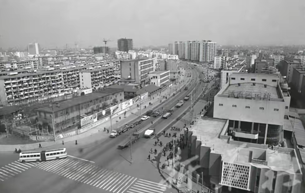上世纪九十年代的上海浦东老照片
