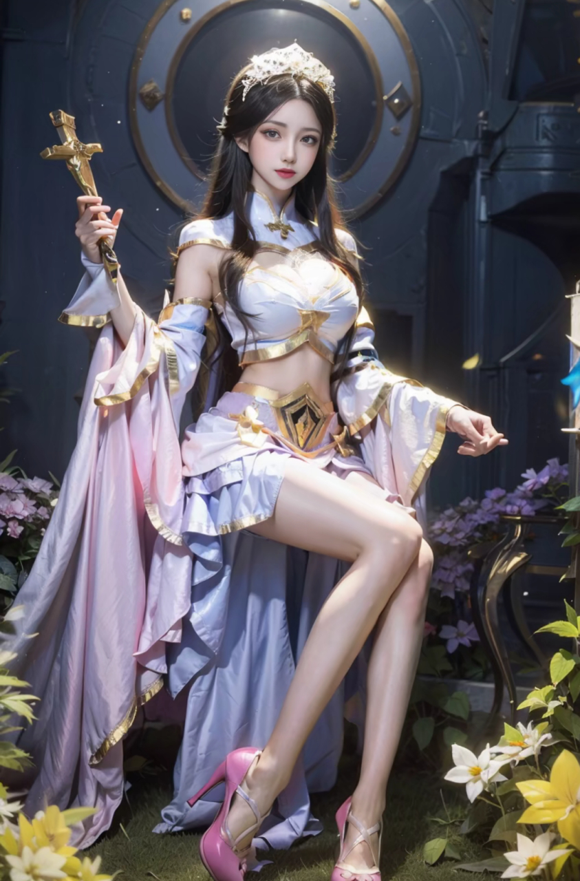 王者荣耀:这样的露娜,这样的紫霞仙子,你们喜欢吗?