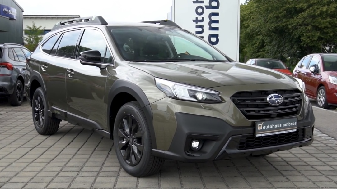 2024款斯巴鲁傲虎亮相!外观比宝马x5气派,全新2.4t发动机配四驱