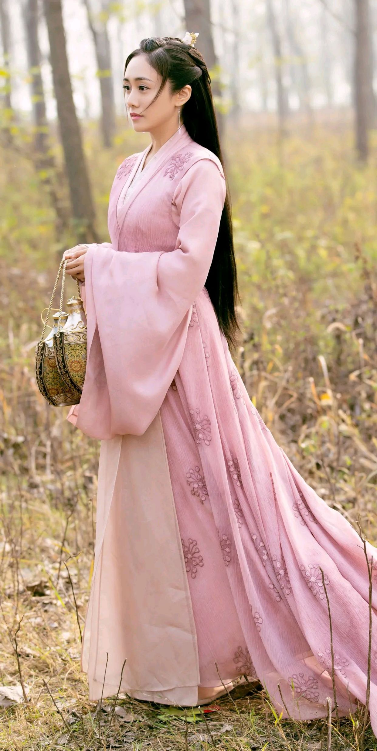 刘芸典雅秀气,古装唯美