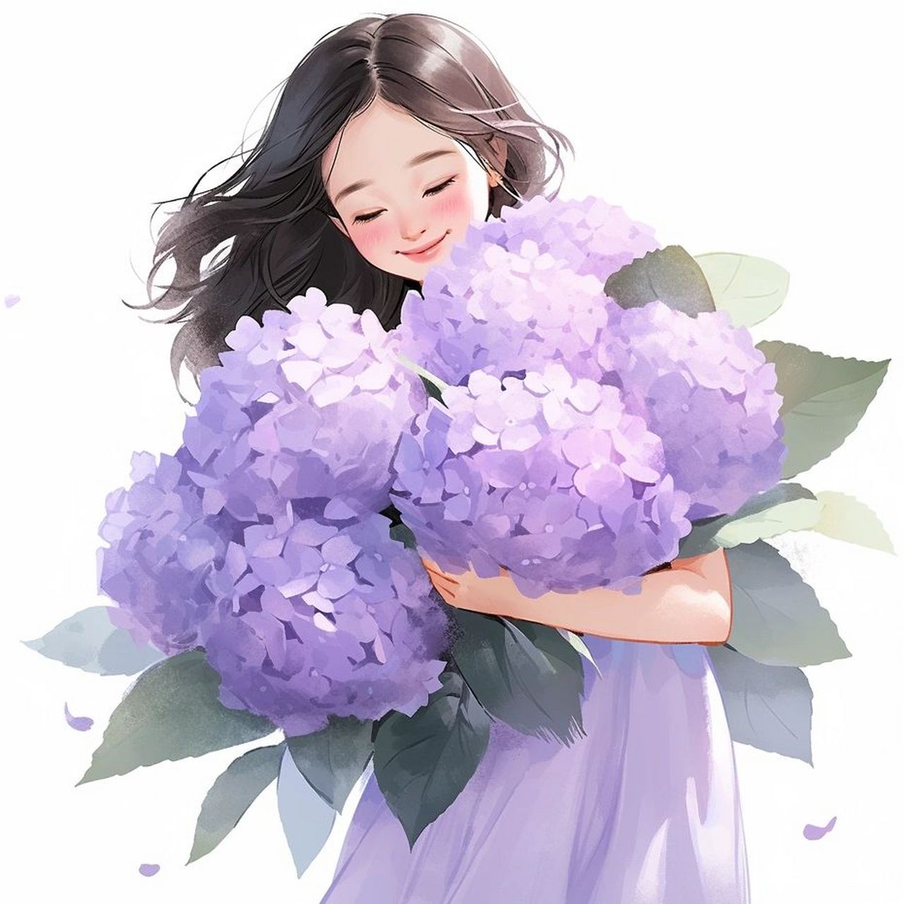 紫色系头像:生活不一定很酷,但一定要全力以赴.