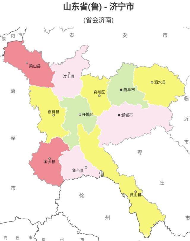 2021年济宁市各区县gdp:任城区第1,曲阜市破400亿,鱼台抢眼