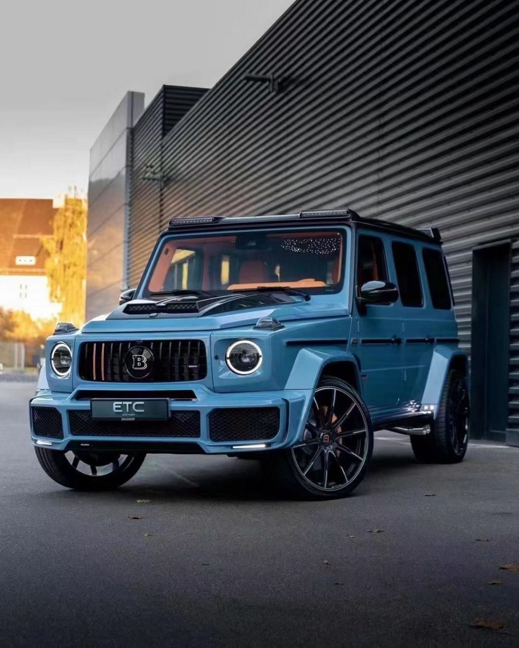 奔驰巴博斯g800平行进口