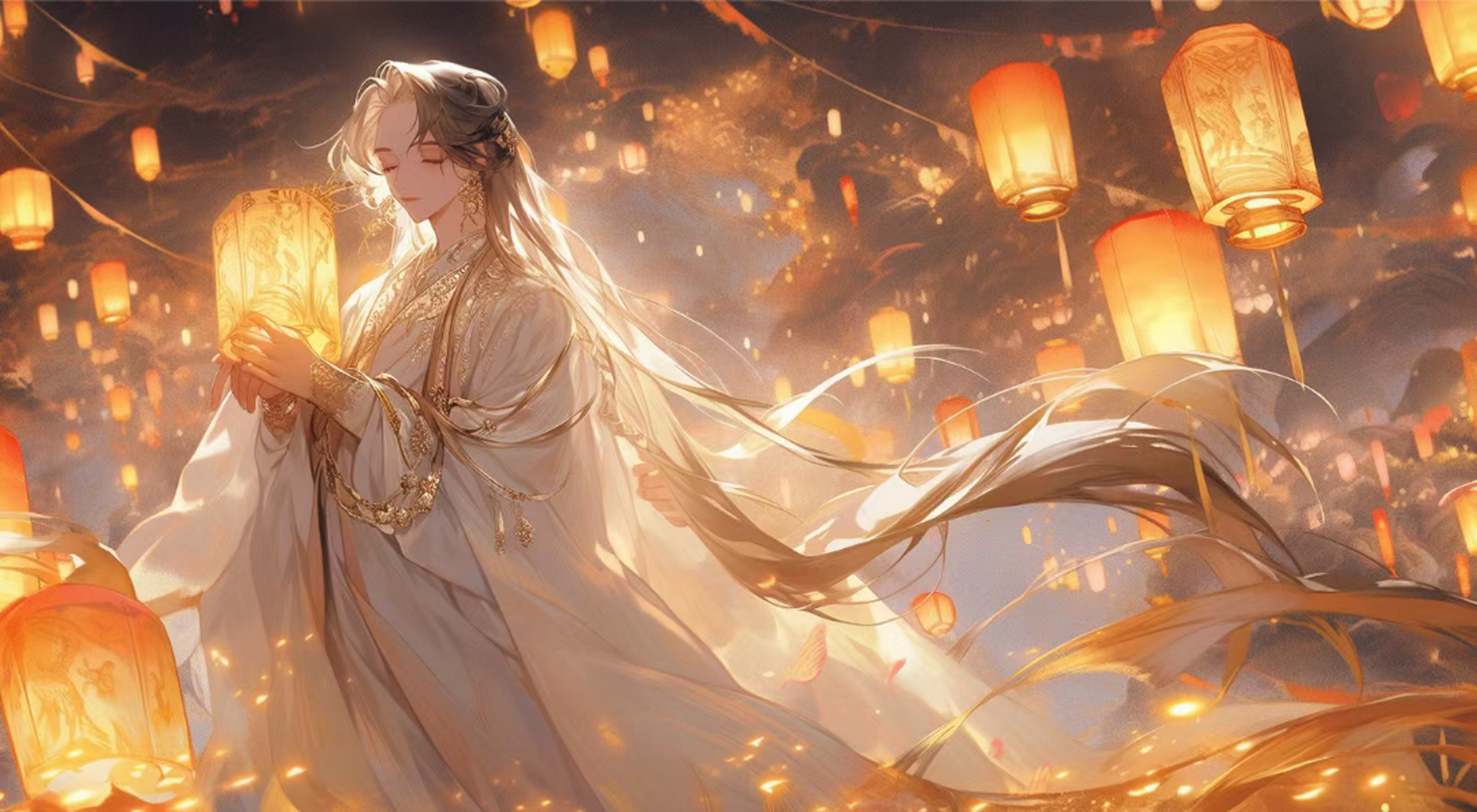 为你明灯三千,为你.#二次元# #天官赐福