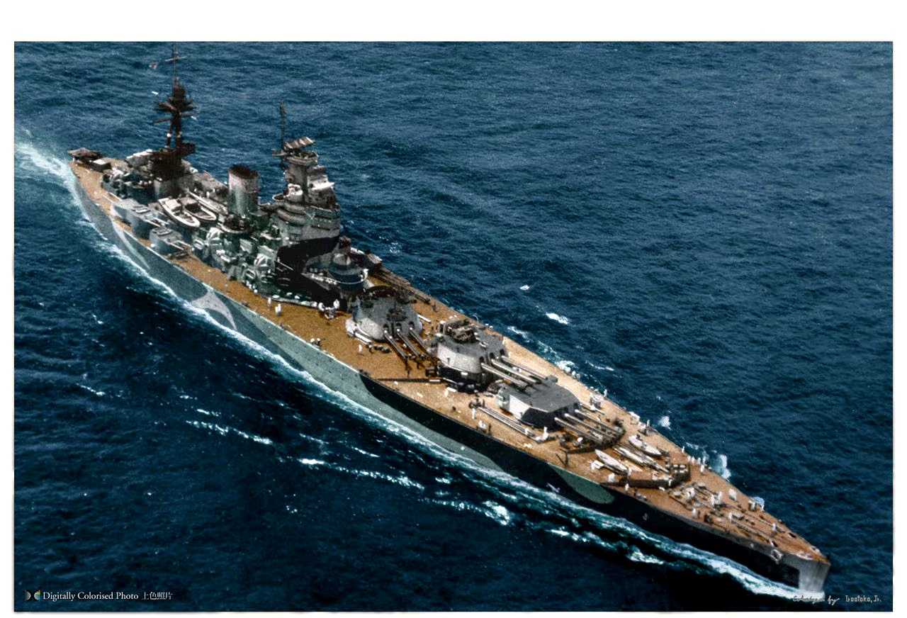 战舰欣赏:"big seven"战列舰的老照片与模型